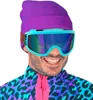 "Skibrille Après-Ski / Festival Regenbogen Leopardenmuster" Produktbild-Vorschau 8
