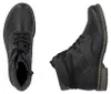 Zapatos de cordones negros para mujer de la marca Rieker, Vista previa de la imagen del producto 49