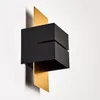 Reppia »Reppia« Wandlampe aus Metall in Schwarz/Gold mit Produktbild-Vorschau 9