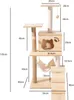 Glamexx24 Kratzbaum Katzenbaum Sisal Kletterbaum XXL Produktbild-Vorschau 6