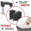 Reisekoffer aus Polypropylen (PP) Modell Nova Black 3er Set Produktbild-Vorschau 7