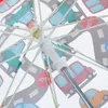 Relaxdays Regenschirm Kinder, Auto-Motiv, Produktbild-Vorschau 5