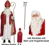 St Nikolaus Kostüm von Boland mit Perücke + Bart + Stab Gr. Produktbild-Vorschau 1