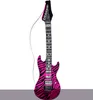 Aufblasbare Luftgitarre rosa Zebra 105 cm Produktbild-Vorschau 7