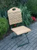 DEGAO Klappstuhl Gartenstuhl Stuhl im Kurgartendesign BAD Produktbild-Vorschau 3