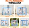 Vevor Trampolina Dziecięca Mini 147 Cm Z Siatką I Koszem Podgląd zdjęcia produktu 4