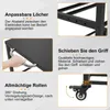 3D-Drucker-Filamentregal, Metall, 40 Rollen, schwarz, 63x40x67,5 cm Podgląd zdjęcia produktu