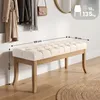 Lavice Ramses 100 - bekleding: stof, poten: antiek licht Productafbeelding-voorbeeld 2
