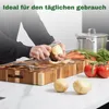 Sada škrabiek – nerezová škrabka na zemiaky s odstraňovačom Náhľad obrázku produktu 2