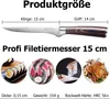 15 cm Filetiermesser Küchenmesser aus hochwertigem Produktbild-Vorschau 2