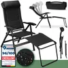 ELONEO Chaise de camping pliante avec repose-jambes Voir les images du produit 2