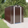 vidaXL Prístrešok na náradie tmavohnedý 192x274x223 cm Náhľad obrázku produktu 2
