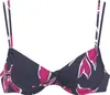 LASCANA Bügel-Bikini-Top marine-bedruckt Größe 38 Cup F Produktbild-Vorschau 1