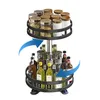 Gewürzregale, 360° Drehbar, 2 Etagen, Küchenregal aus Produktbild-Vorschau 1