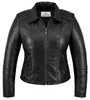 Damen Lederjacke Trend Fashion echtleder Jacke aus Lamm Produktbild-Vorschau 7