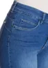 Stooker Milano Damen Stretch Jeans Hose - Light Blue Used - Produktbild-Vorschau 3