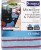 Microfibre microfibre STARWAX Spéciale vitrocéramique et Voir les images du produit 1