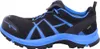 Side view of a black and blue athletic shoe. Náhľad obrázku produktu
