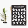 Postkarte Adventskalender LEBKUCHENMÄNNER Produktbild-Vorschau 2