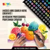 Joya Creative Set de twinmarkers 168 pièces - Marqueurs à Voir les images du produit 3