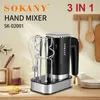 SOKANY 3-in-1-Handmixer 800 W, 5 Geschwindigkeiten, 5 Produktbild-Vorschau 2