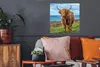 MuchoWow® Poster Schottischer Highlander - Wasser - Hörner Produktbild-Vorschau 2