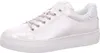 Tamaris Damen Sneaker Plateausohle Metallic Effekte Court Produktbild-Vorschau 1