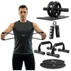 5-teiliges Übungsset Sportgeräte Push Up Griffe Handtrainer Produktbild-Vorschau 11