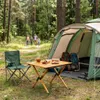 Klappbarer Campingtisch 60x60 cm mit Tasche, Produktbild-Vorschau 3