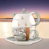 Mila Keramik Tee-Set Oommh Katze Pure Relax Produktbild-Vorschau 4