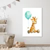 Leinwand Bilder 80x120 cm - Kinder Ballon - Giraffe - Produktbild-Vorschau 5
