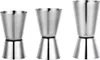 3 Stück Doppel-Cocktail-Jigger, Edelstahl-Bar messen Jigger Produktbild-Vorschau 1