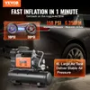 Wysokowydajna sprężarka powietrza VEVOR 12 V ze zbiornikiem Podgląd zdjęcia produktu 2