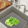 Silikonová čtvercová podložka pod dřez tmavě šedá 34,5*34,5 Náhled obrázku produktu 3