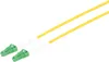 LWL Simplex Glasfaser Patchkabel LC/LC APC 9/125µ, OS2 gelb Produktbild-Vorschau 1