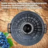 KADAX sklenený karboš s plastovým košom "Fonte", široké Náhľad obrázku produktu 6
