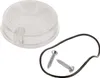 Set Lichtaustritt hinten, Blinkerkappe Ø80 mm, weiß, inkl. Produktbild-Vorschau 1