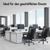 Krzesło biurowe ALFORDSON z podwójną poduszką, krzesło Podgląd zdjęcia produktu 4
