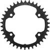 A black bicycle chainring with the brand name 'SHIMANO GRX' printed on it. Produktbild-Vorschau