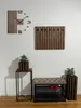 Wanduhren DIY Holz Eiche Lamellen große Wanduhr 60 cm 3D Produktbild-Vorschau 7