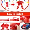 Große Schleife für Auto 30 inch, Geschenkschleife Groß 76 x Produktbild-Vorschau 6