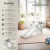 Dětská skluzavka Joy s basketbalovým košem, skládací - šedá Náhled obrázku produktu 3