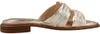 Sandali Del Marchio Clarks Del Modello Ariany Mule Oro Anteprima dell’immagine prodotto 4