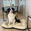 4L Textil ELLA Hundebett Leder Optik Hundekissen Kunstleder Produktbild-Vorschau 3