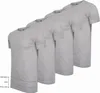 Lot de 4 t-shirts Cappuccino Italia  Gris - Taille 3XL Voir les images du produit 2