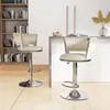 Lot de 2 tabourets de bar rétro, pivotants à 360°, avec Voir les images du produit 2