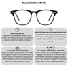 Blaulichtfilter Brille Bluelightblocker Augenschutz Produktbild-Vorschau 3