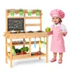 COSTWAY Cuisine extérieure pour enfants, cuisine pour Voir les images du produit 1