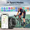 Smartwatches, Fitness Armbanduhr Sportuhren Bluetooth Luxus Produktbild-Vorschau 7