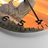 Wanduhr - Rund - Glasuhr - tempel buddha - 40x40cm - Produktbild-Vorschau 5
